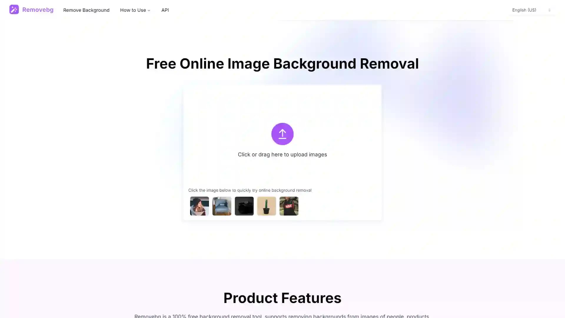 Online AI Background Removal Tool