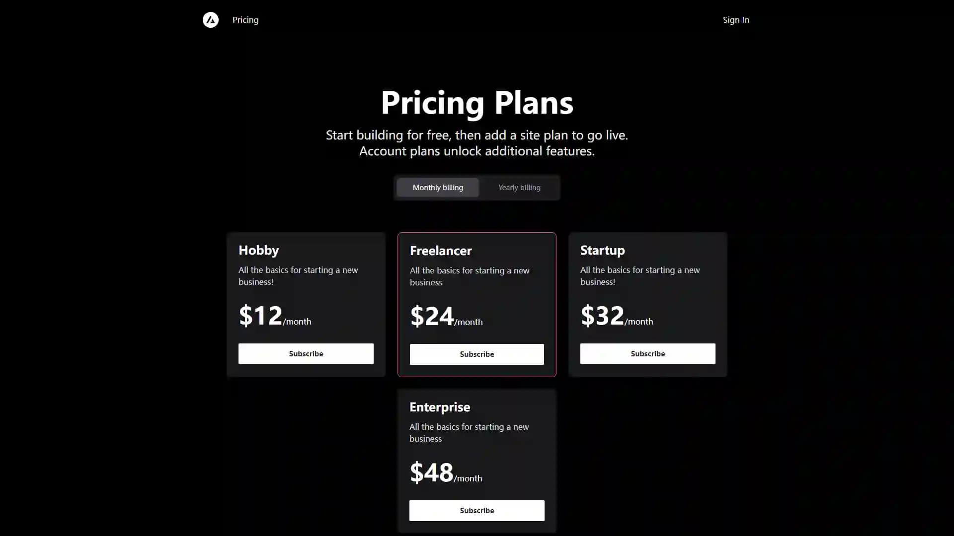 Next.js Subscription Payments on Vercel